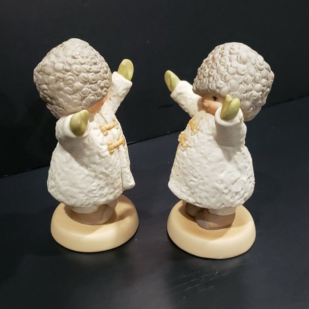 2 Enesco Memories of Yesterday Friendship Has No Boundaries 525545 1991 NIB - Picture 8 of 12